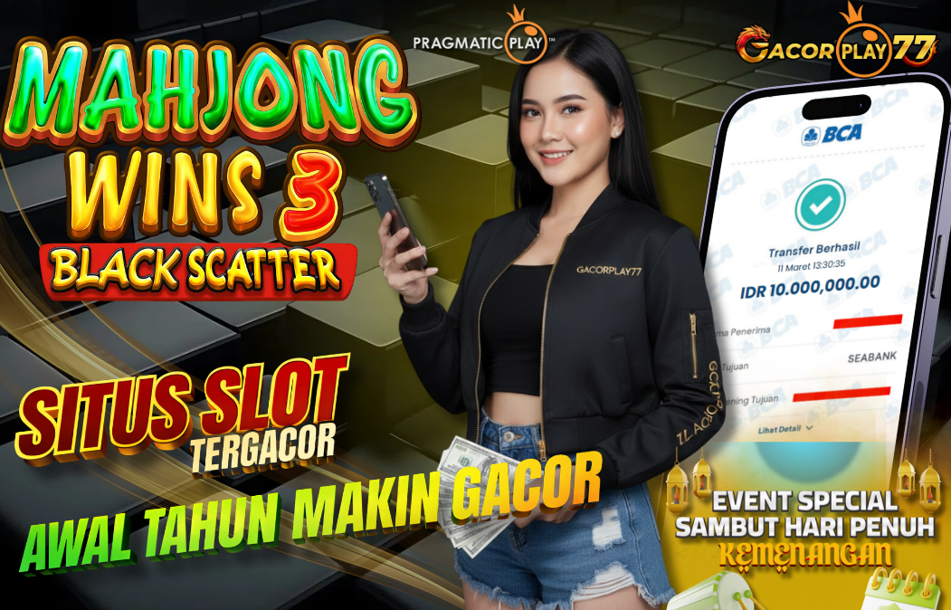 Selamat kepada user id : Kur***an Wede Rp 10.000.000 Game MAHJONG WINS 3 PRAGMATIC PLAY Cair Gk Sampe 1 Menit! Menang Mudah di Gacorplay77